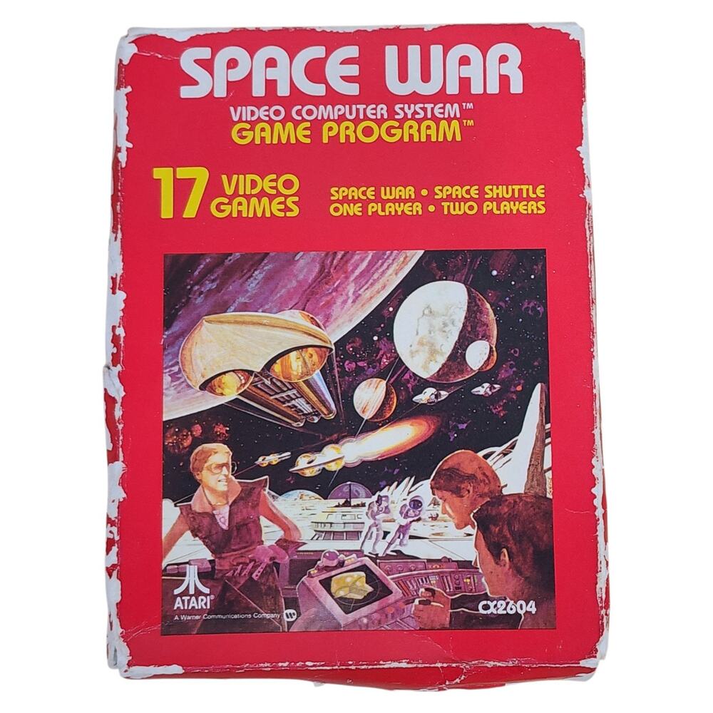 Space War Atari Game NIB - New, Sealed Box Shows WEAR